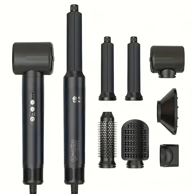 7 In 1 Hair Dryer Brush Brushless High Speed Hair Dryer