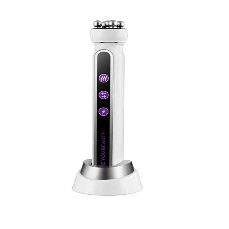 3in1 RF Heating EMS Facial 360° Roller Massager