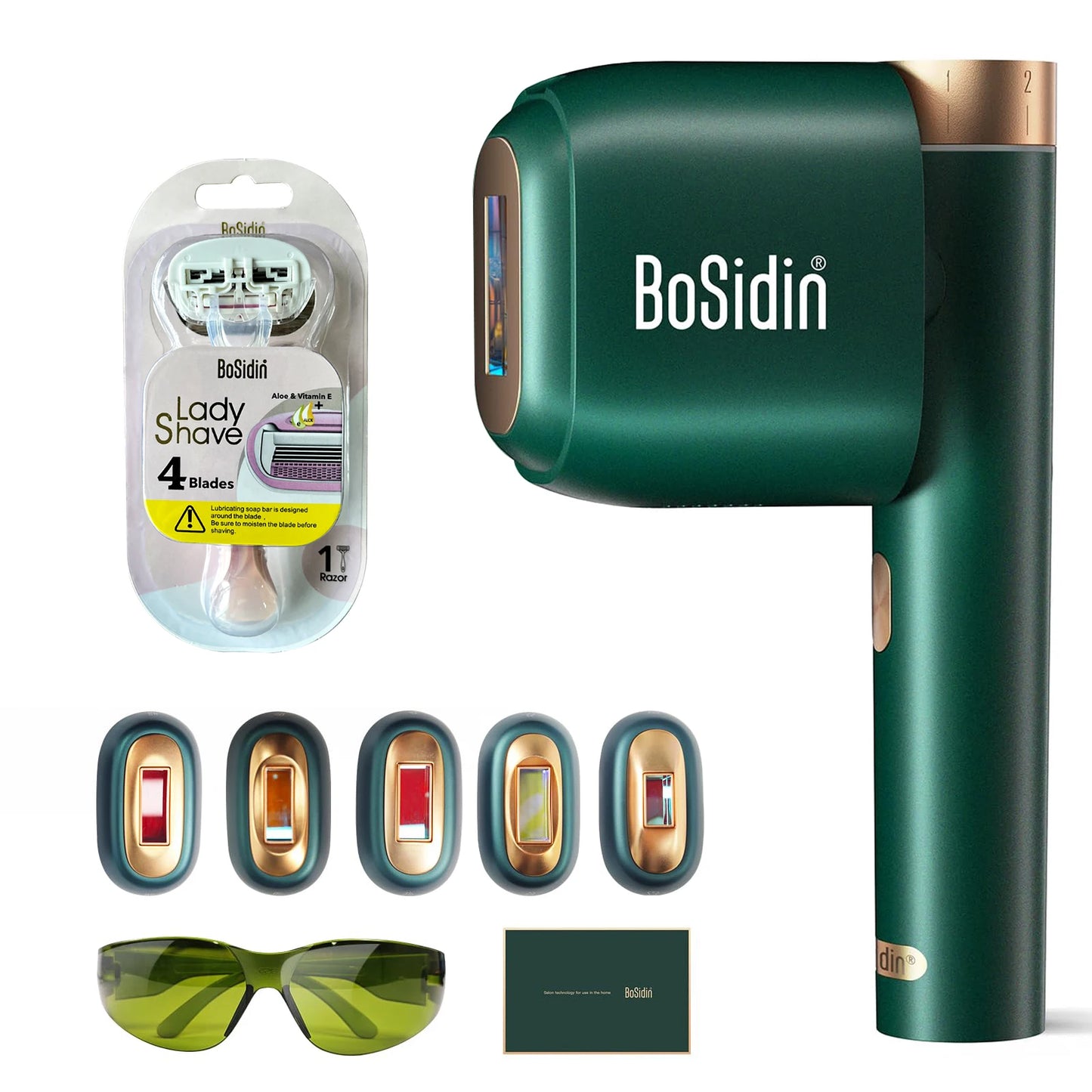 Laser Hair Removal 5 Flash Heads Ice Cool
