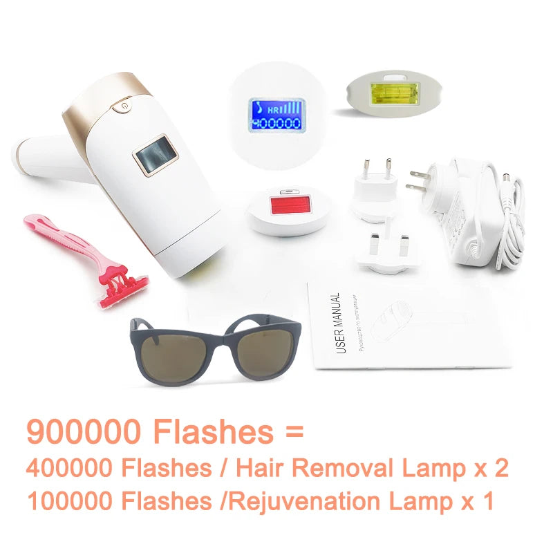 Updated Laser Hair Removal 2in1 Replaceable