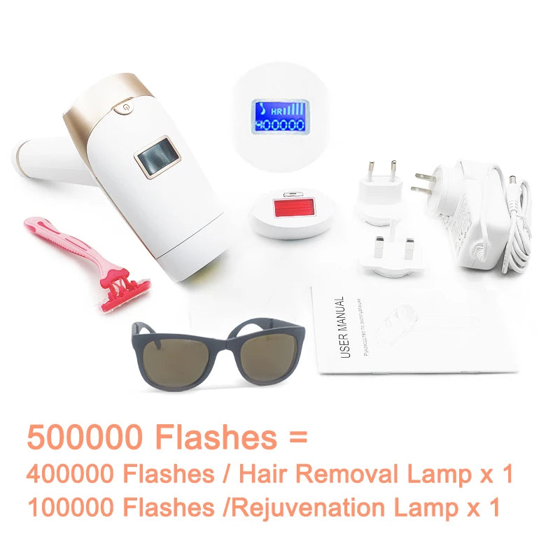 Updated Laser Hair Removal 2in1 Replaceable