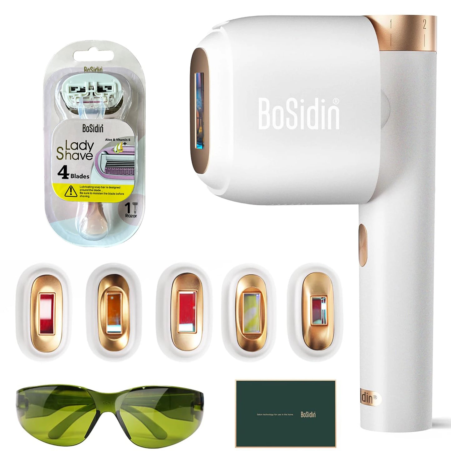 Laser Hair Removal 5 Flash Heads Ice Cool