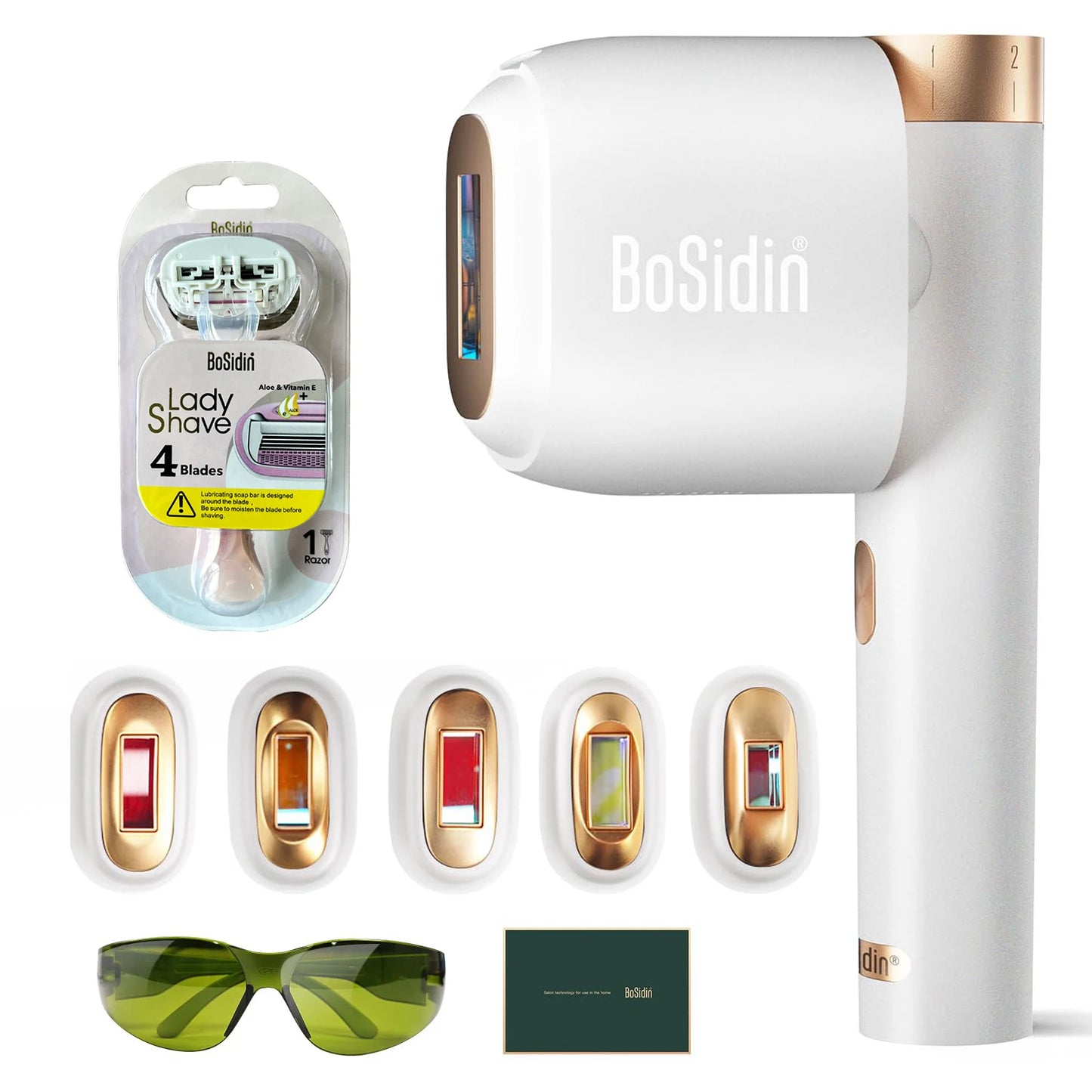 Laser Hair Removal 5 Flash Heads Ice Cool