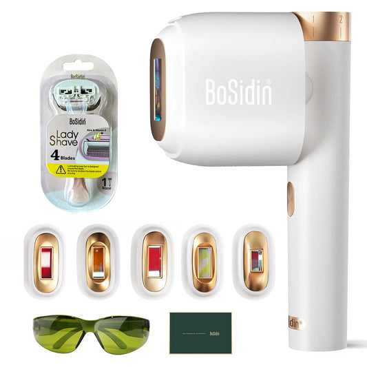 Laser Hair Removal 5 Flash Heads Ice Cool