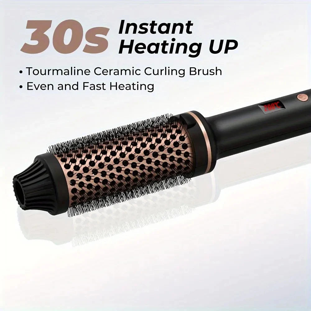 Valentine Gift Hair Curler Straightener Electric Hair Brushes