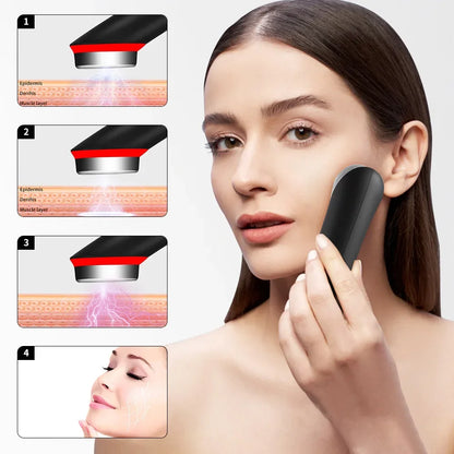 7 Colors EMS Microcurrent Facial Massager Age-R Booster
