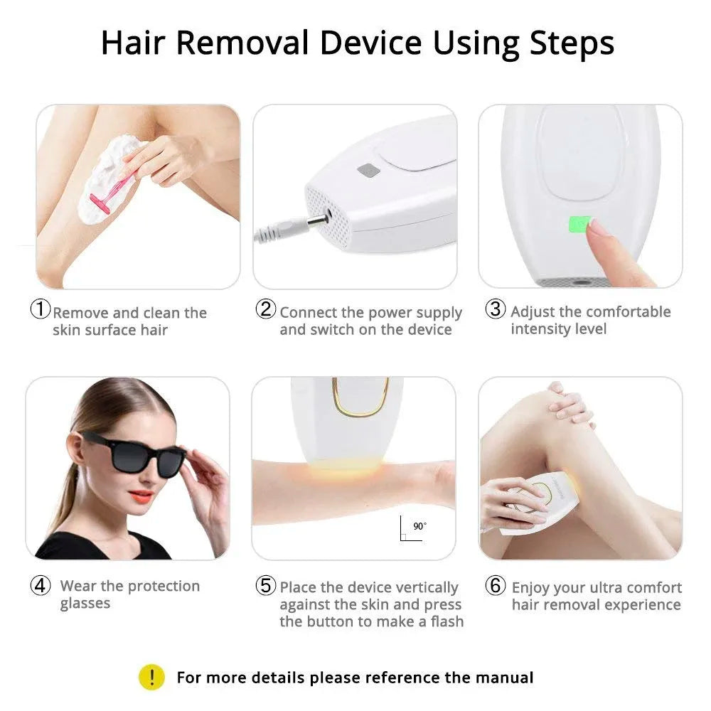 Professional Permanent Laser Depilator IPL Hair Removal