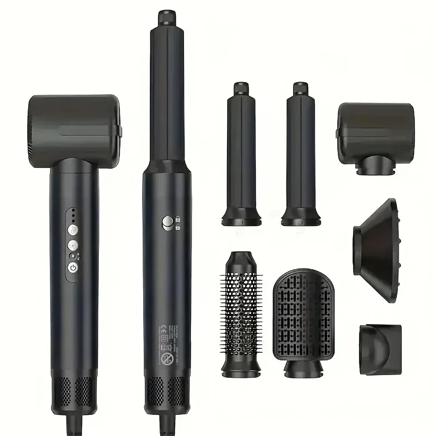7 In 1 Hair Dryer Brush Brushless High Speed Hair Dryer
